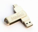 Pendrive 128 GB USB B/C  3.1